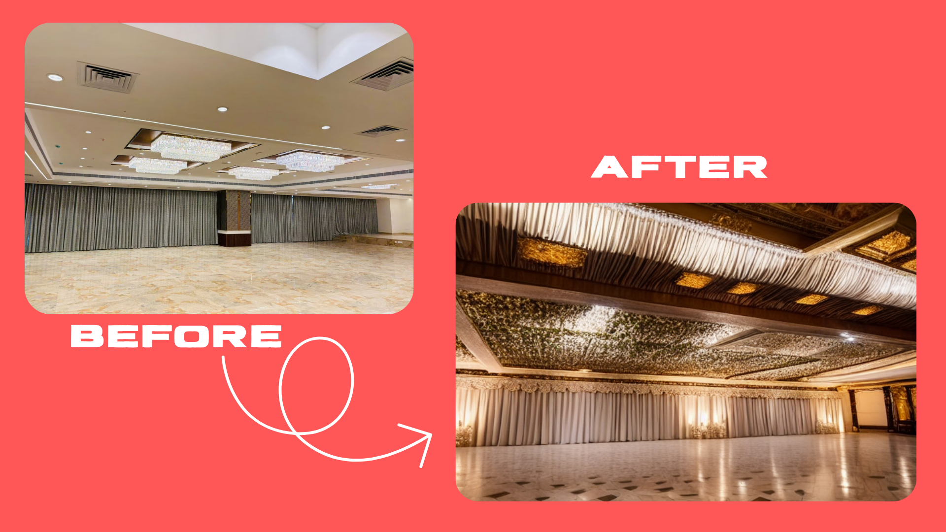 AI Decorated Venue