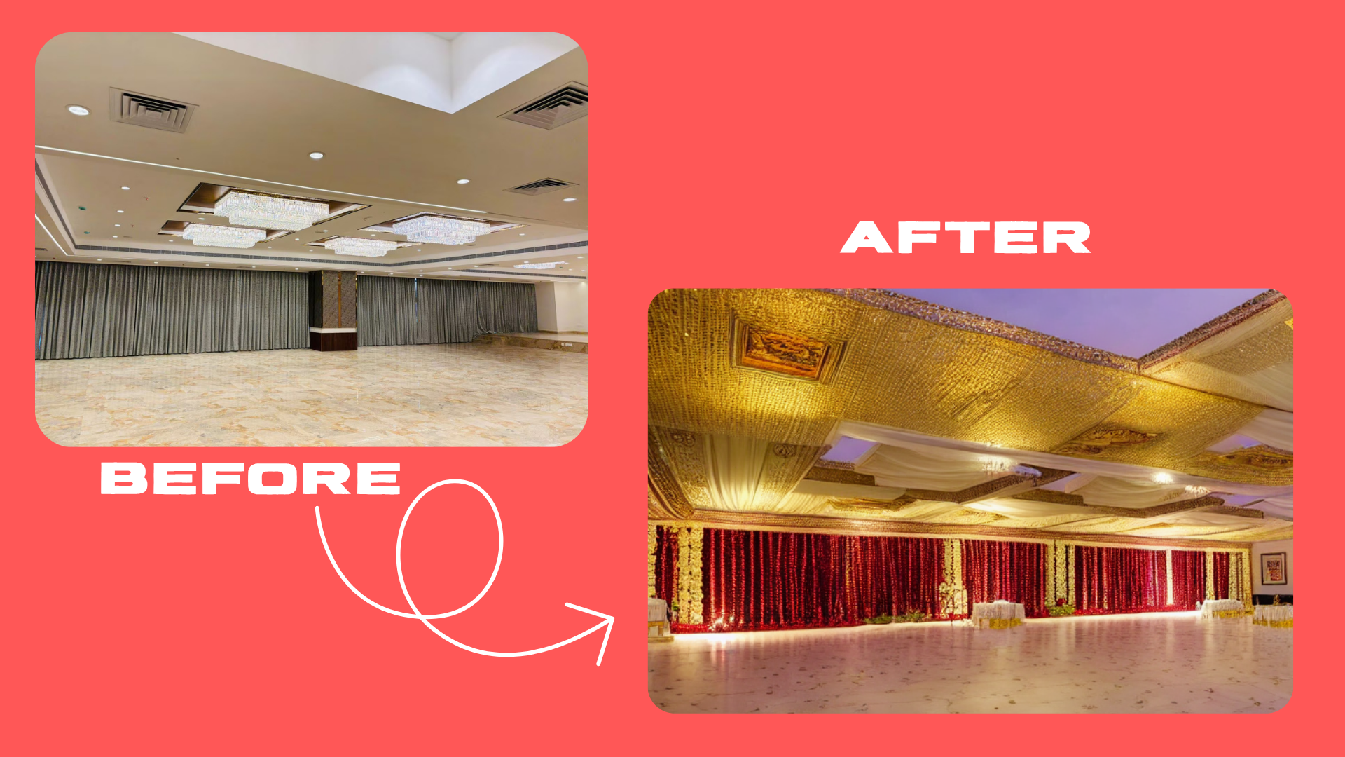 AI Decorated Venue